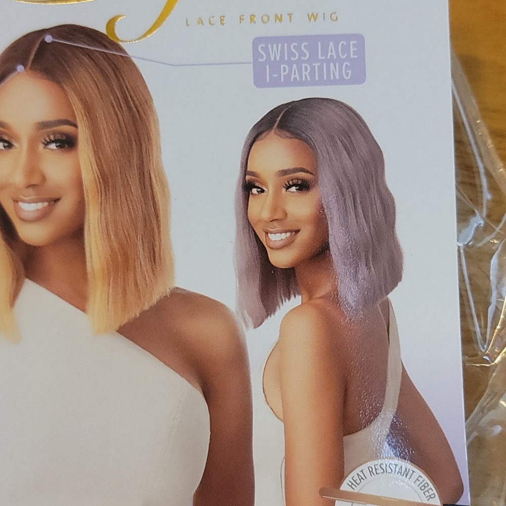 Lace front wig